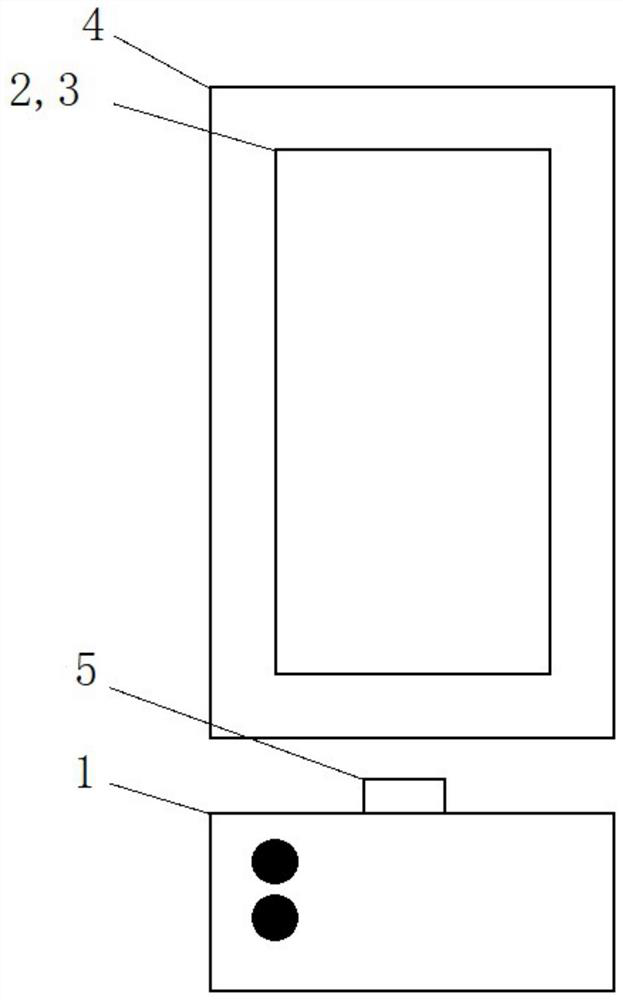 Body temperature and respiration data acquisition system, method and equipment for people wearing masks