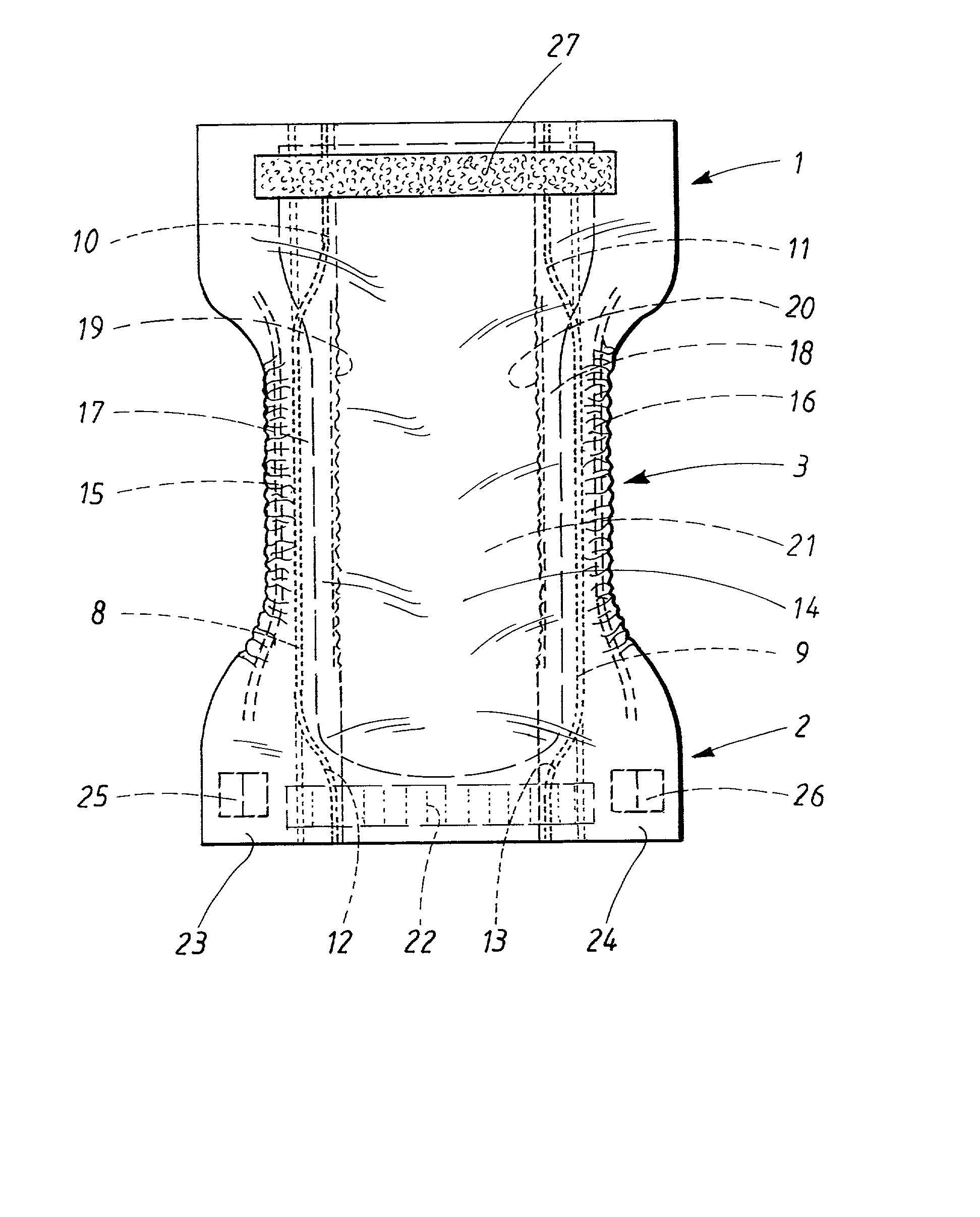 Mechanical tape fastening system for disposable absorbent articles