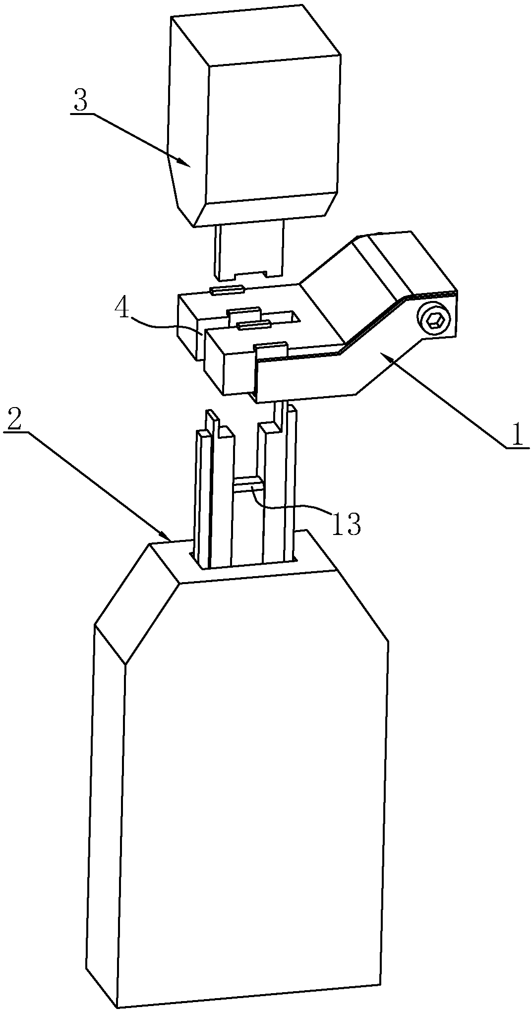 Elastic piece and cap assembling device of zipper puller assembling machine