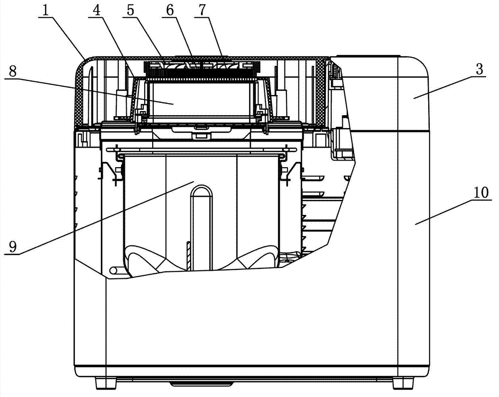 Bread maker with preservation function