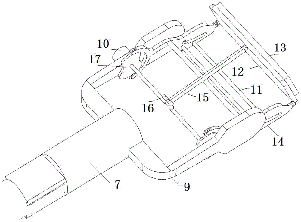 A portable multi-degree-of-freedom glass wiping device