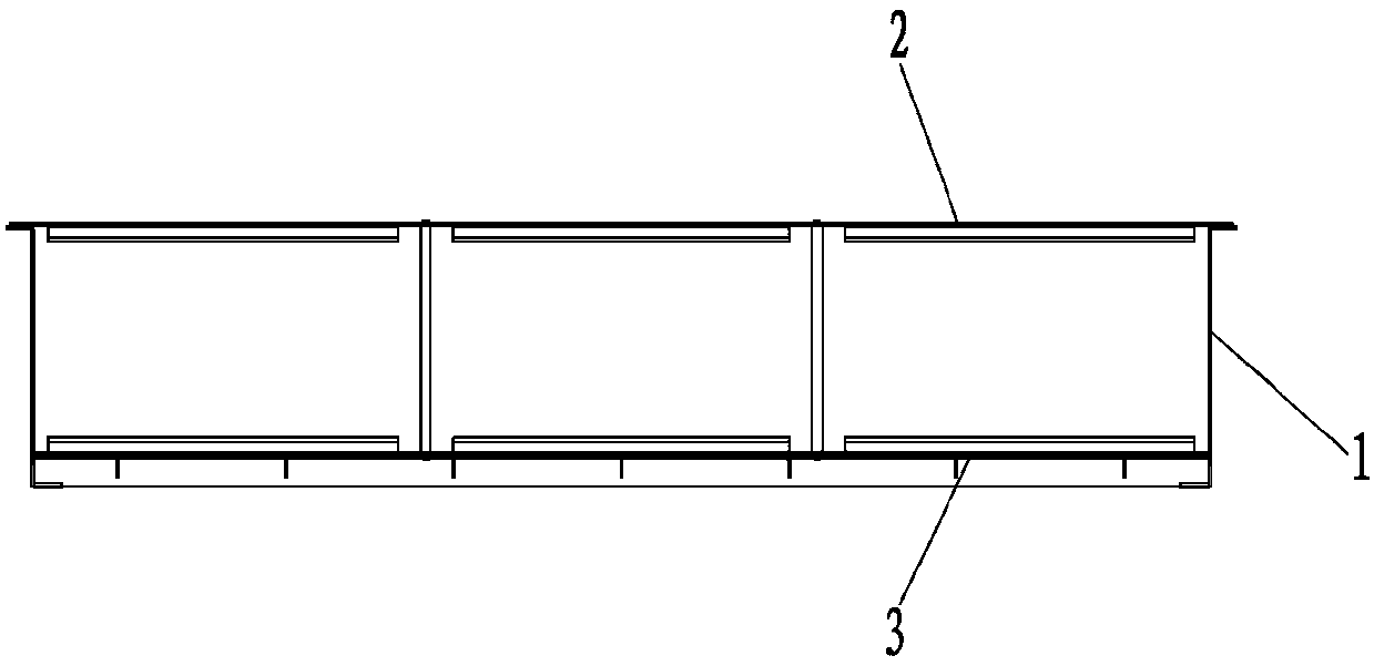 Processing method for preheating section spraying box and final cooling section spraying box