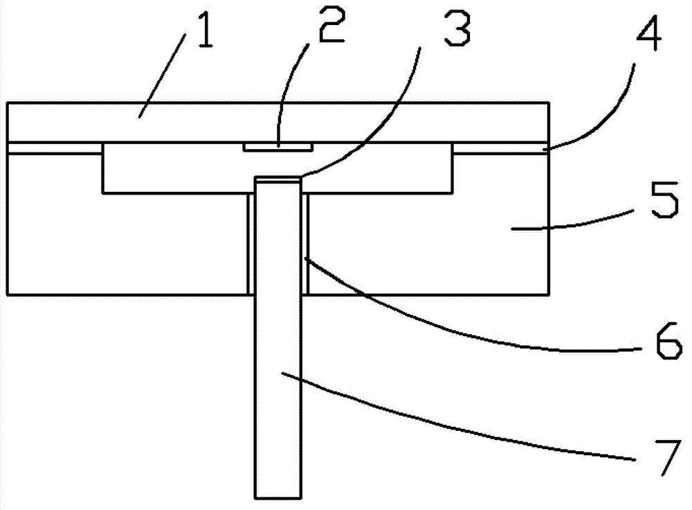 Pressure sensor micro-nano structure with high stability under high-temperature environment