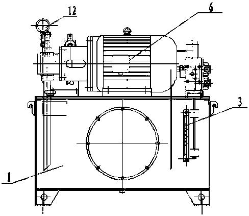 Driving device for small rail car