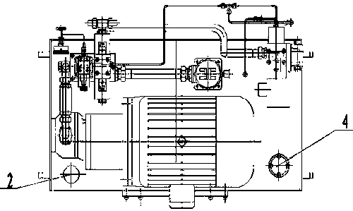 Driving device for small rail car