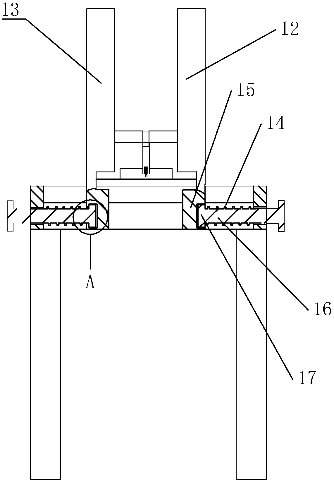 Cutting machine for automatic loading of furniture plates and using method of cutting machine