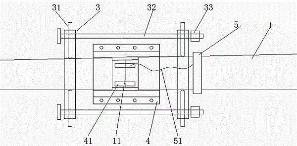 Electric wire post welding device and working method thereof