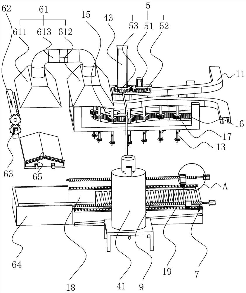 A paint spraying equipment for motor housing