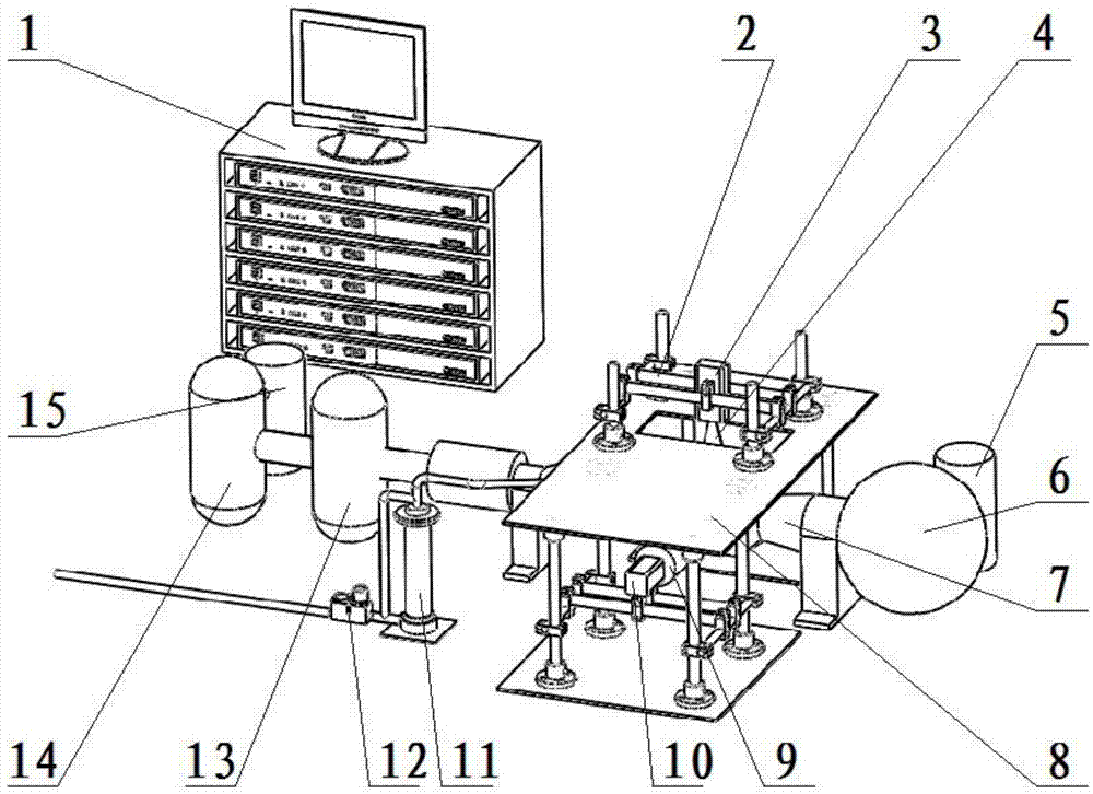 Flow field real-time precise measuring system and method