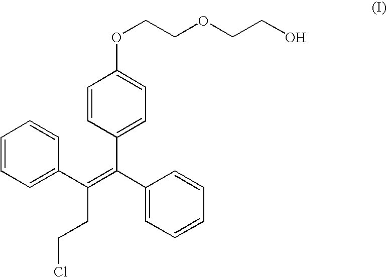 Formulations of fispemifene