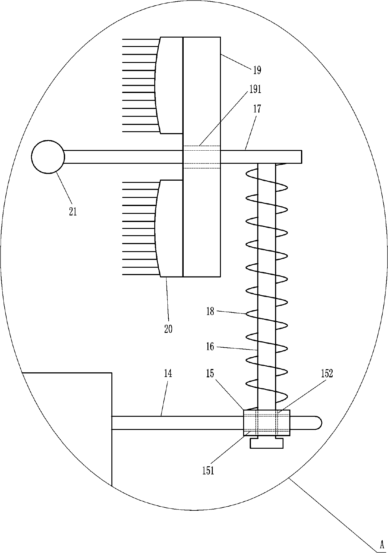 External ear cleaning device convenient to use and used for otolaryngology department