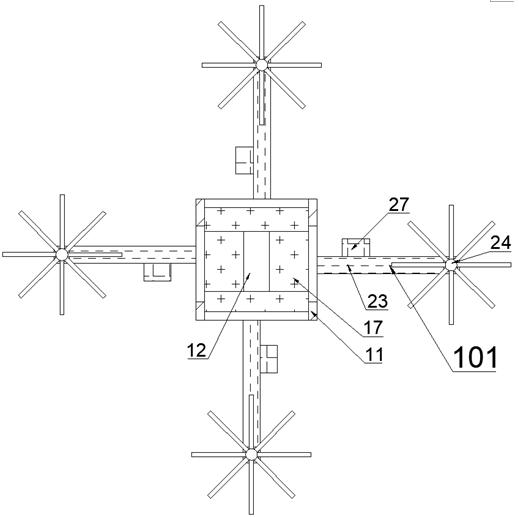 Building construction road survey unmanned aerial vehicle and use method thereof