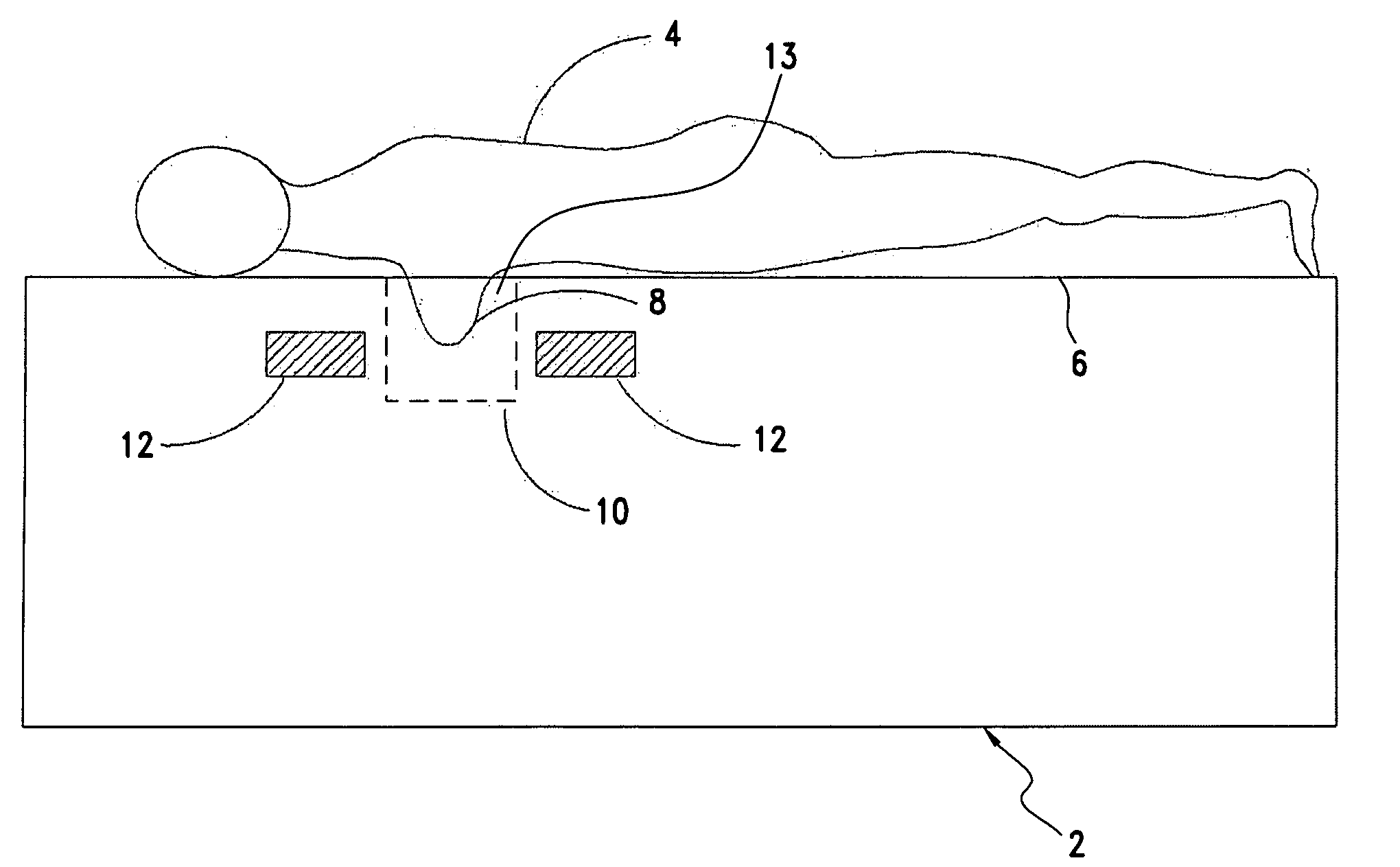 Laser imaging apparatus with variable patient positioning