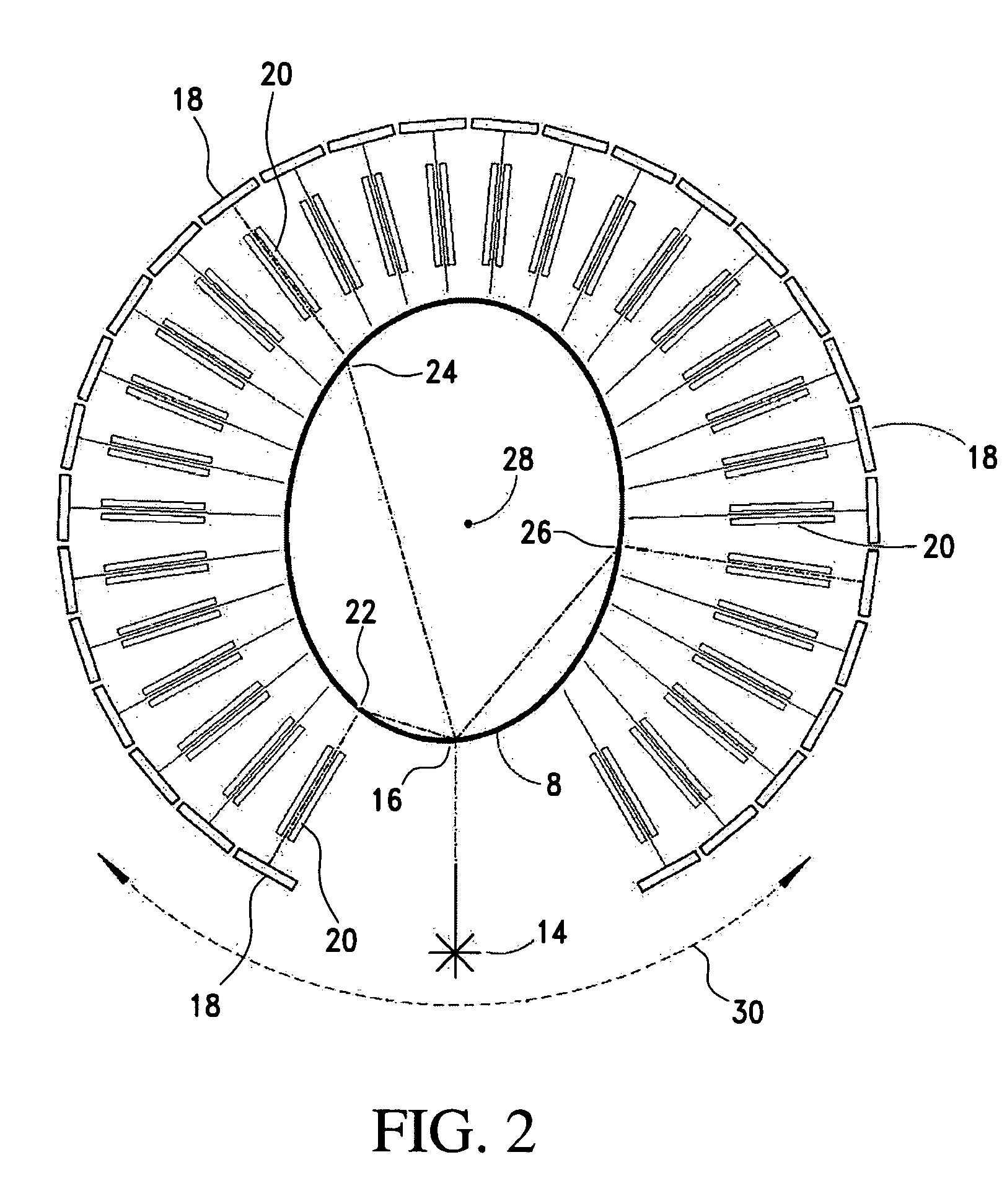 Laser imaging apparatus with variable patient positioning