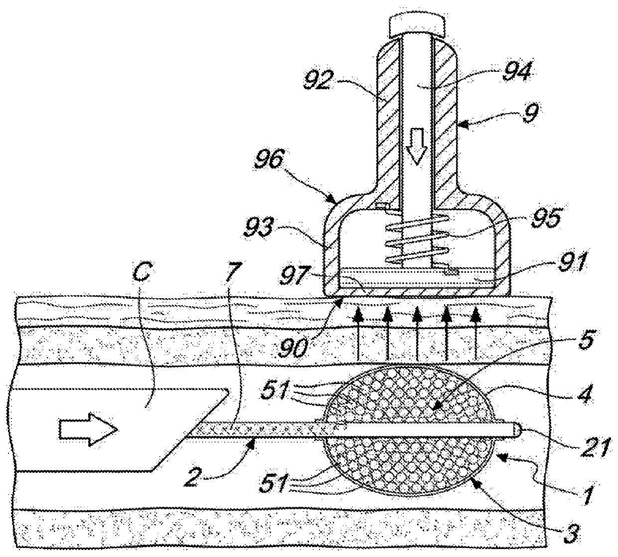 Endoscopic guide, in particular for colonoscopy, and system for endoscopy comprising such a guide