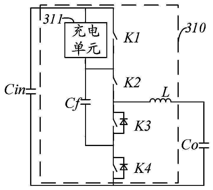 Suspension capacitance type multi-level bridge circuit and control method thereof