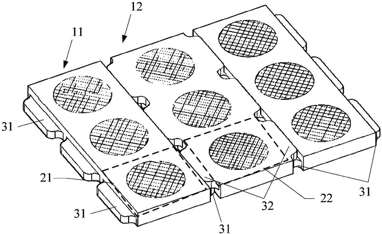 Mask plate, evaporated mask plate assembly and mask plate manufacturing method