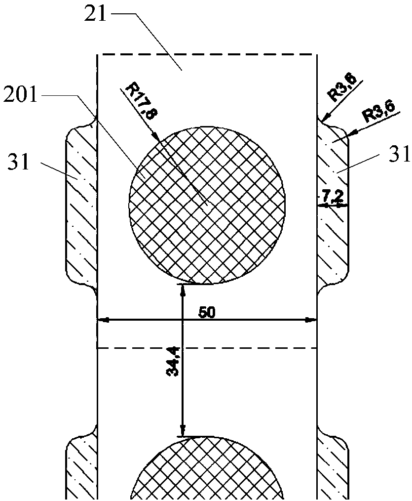 Mask plate, evaporated mask plate assembly and mask plate manufacturing method