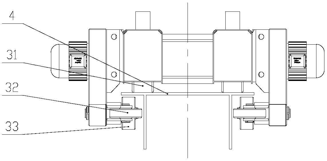 A straddle-type monorail inspection vehicle