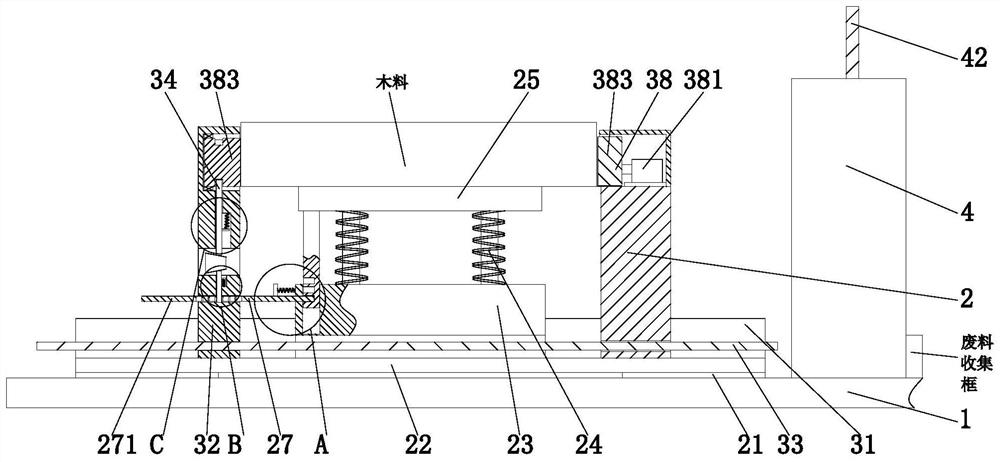 Anticorrosive timber cutting treatment equipment