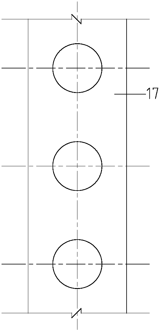 Multi-point instantaneous synchronous sampling device for gas in unsaturated zone for polluted soil column test