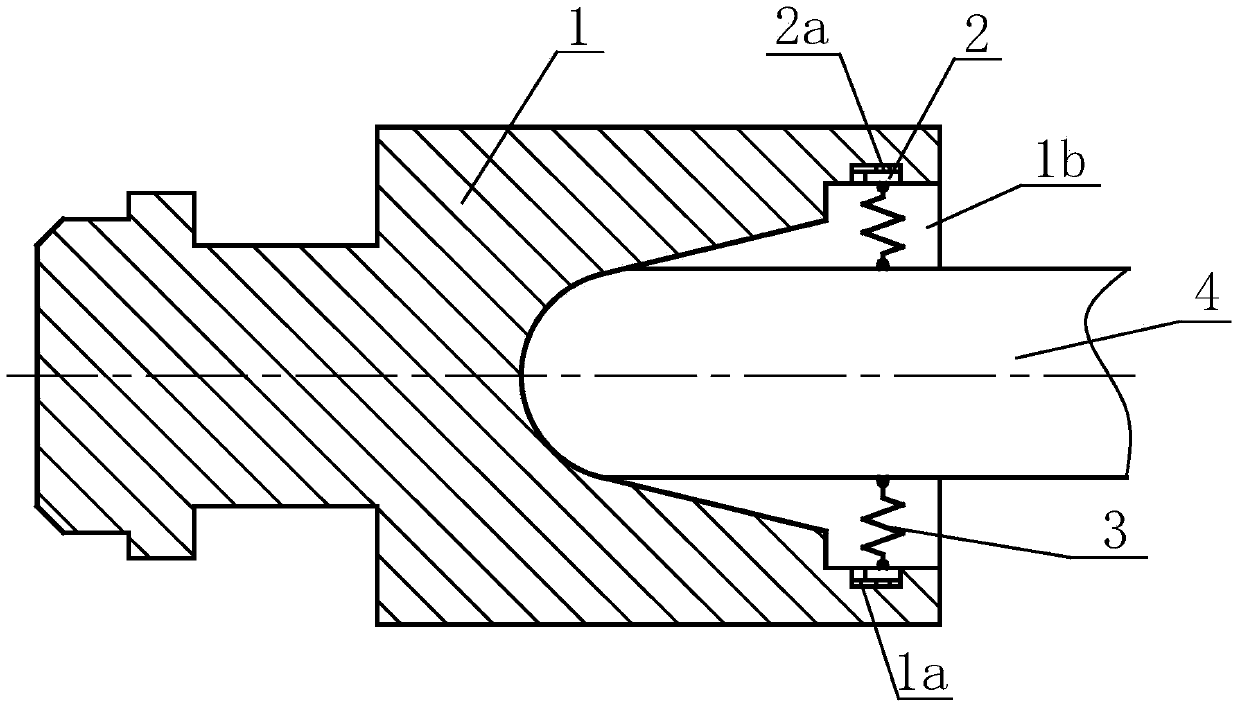 Return device of swing type clutch slave cylinder