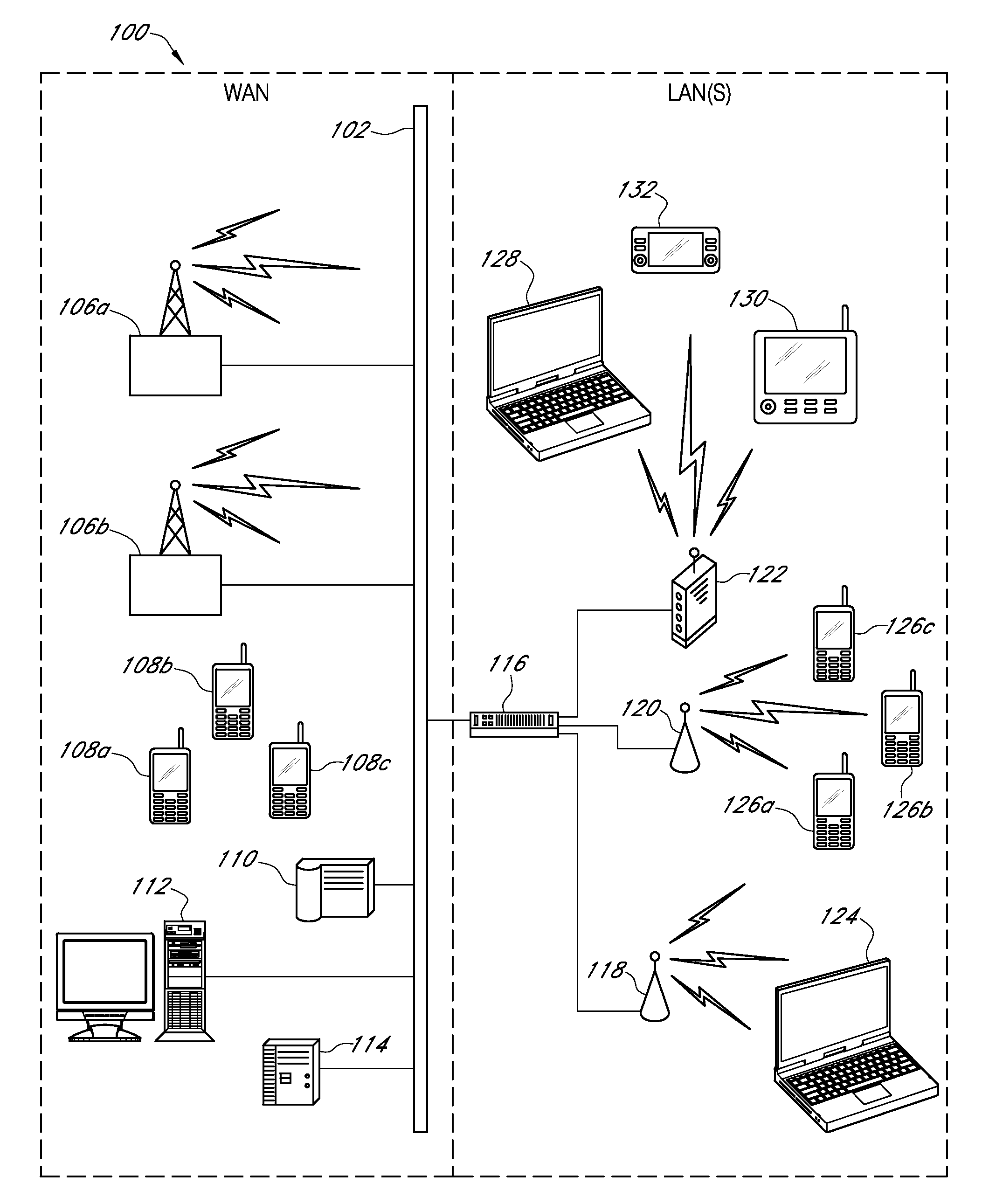 Systems and methods for hybrid rate limiting based on data bit count and data packet count