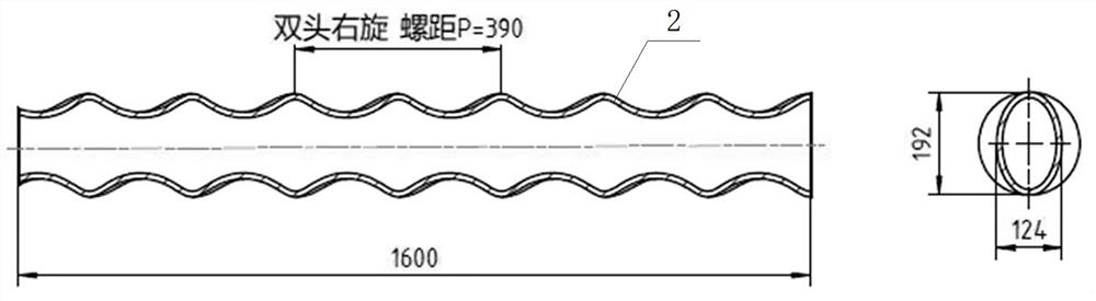 Welded thin-wall hollow rotor for screw pump and processing method and application thereof