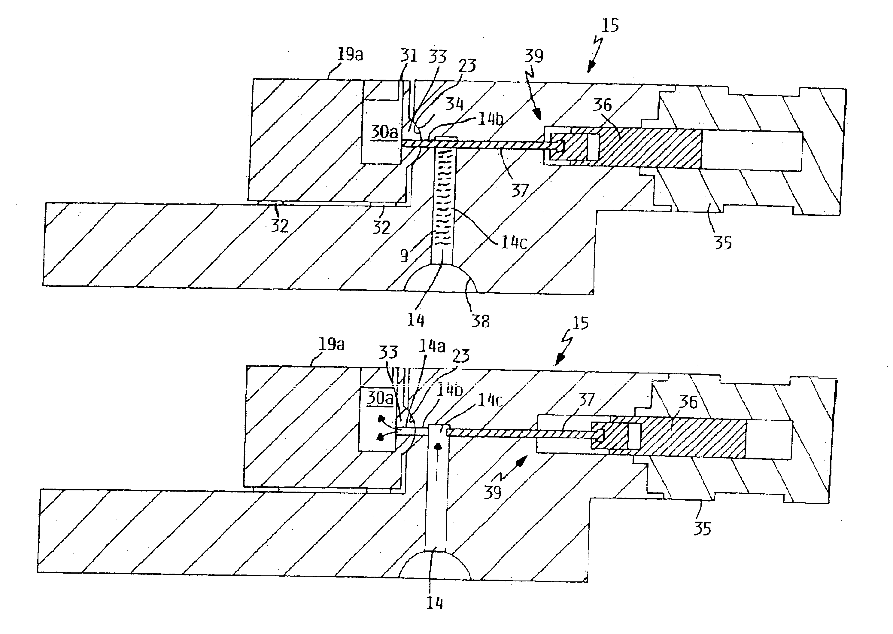 Apparatus and method of forming parts