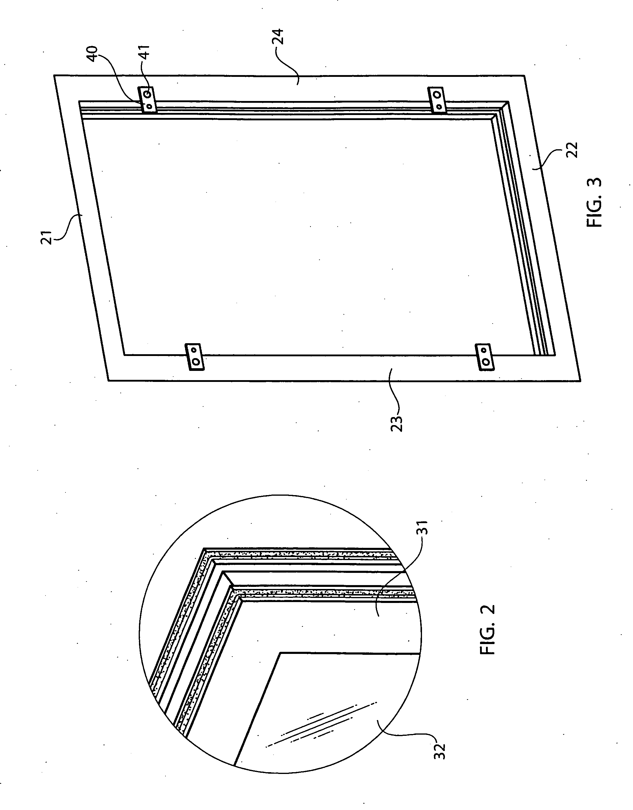 Interior storm window and method for attaching same