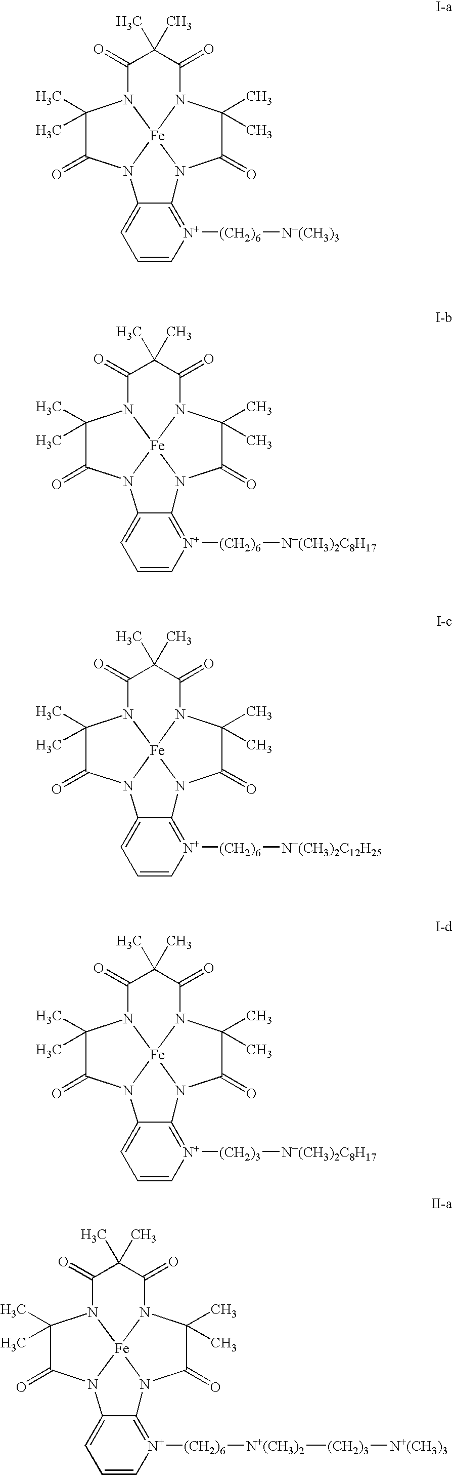 Cycloamide-transition metal complexes and bleach catalysts