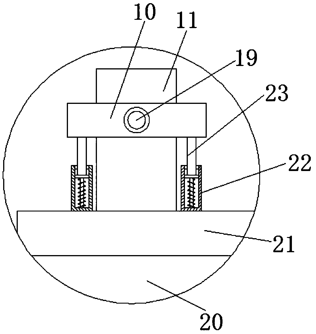 Double-layer multifunction medical-device frame