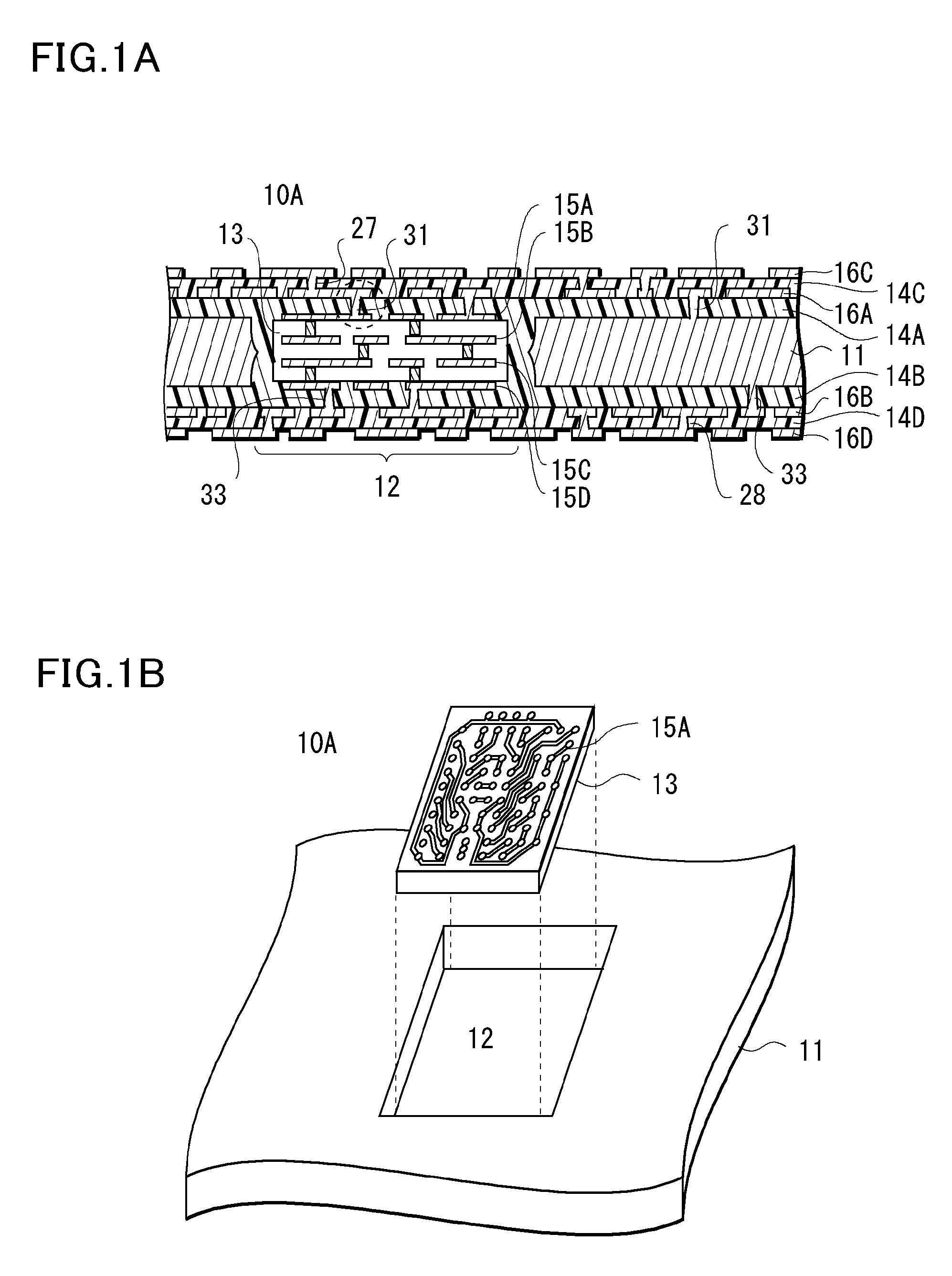 Multilayer printed circuit board and manufacturing method therefor
