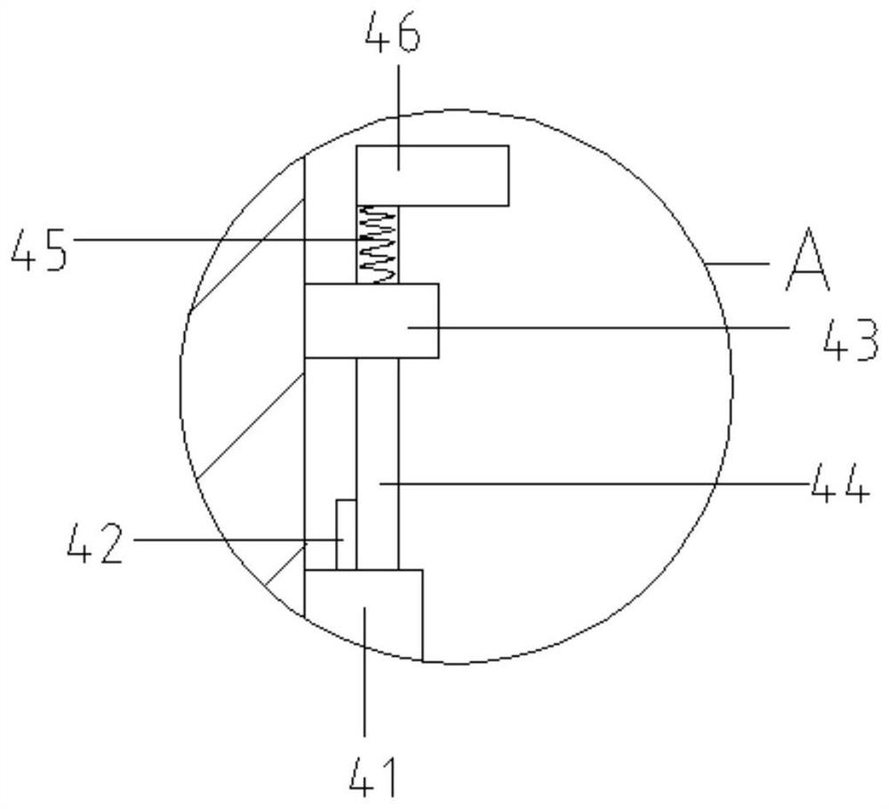 Distribution network cable corridor inspection device with buffer protection effect