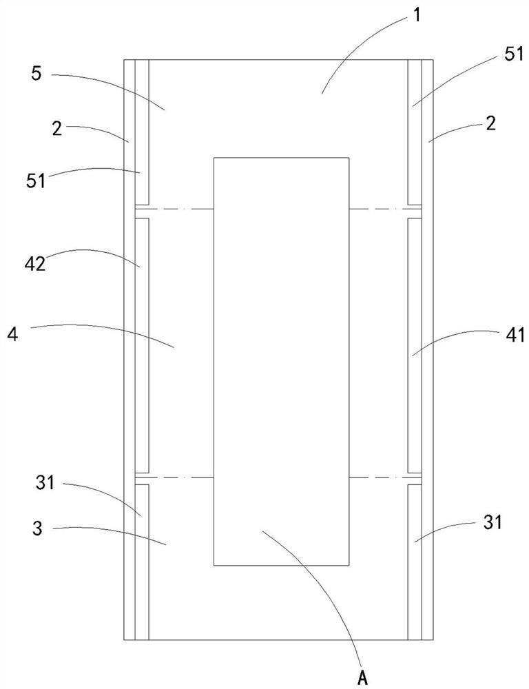 Large sludge truck warehouse-out cleaning device