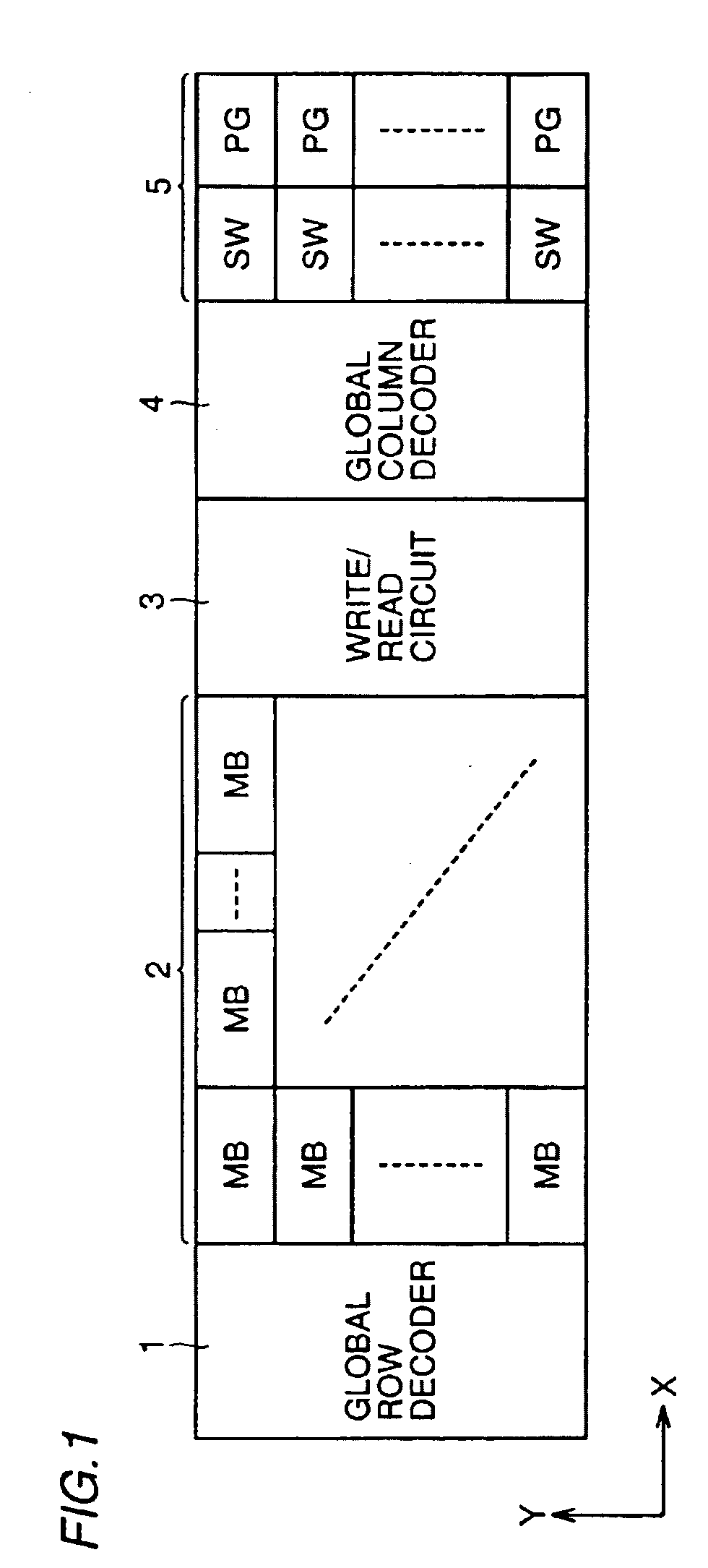 Static semiconductor memory device having T-type bit line structure