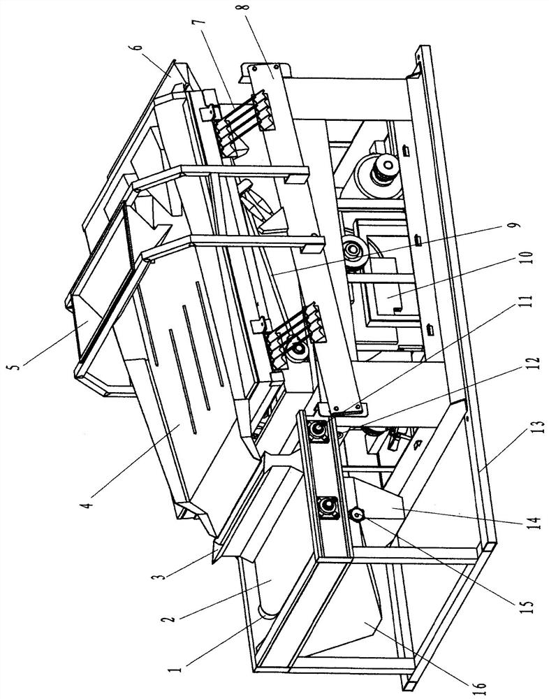 Magnetic separator for removing stones and soil blocks from cereals and with environment protection function