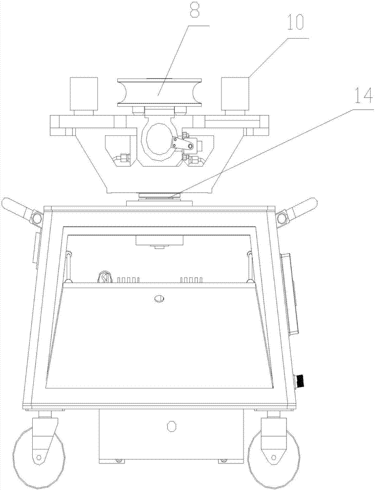 Numerical control hydraulic push-bending pipe bending machine and rebound compensation method thereof