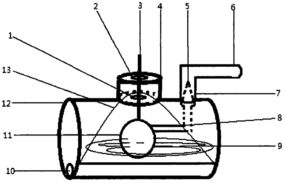 Hydrodynamic float type automatic switch