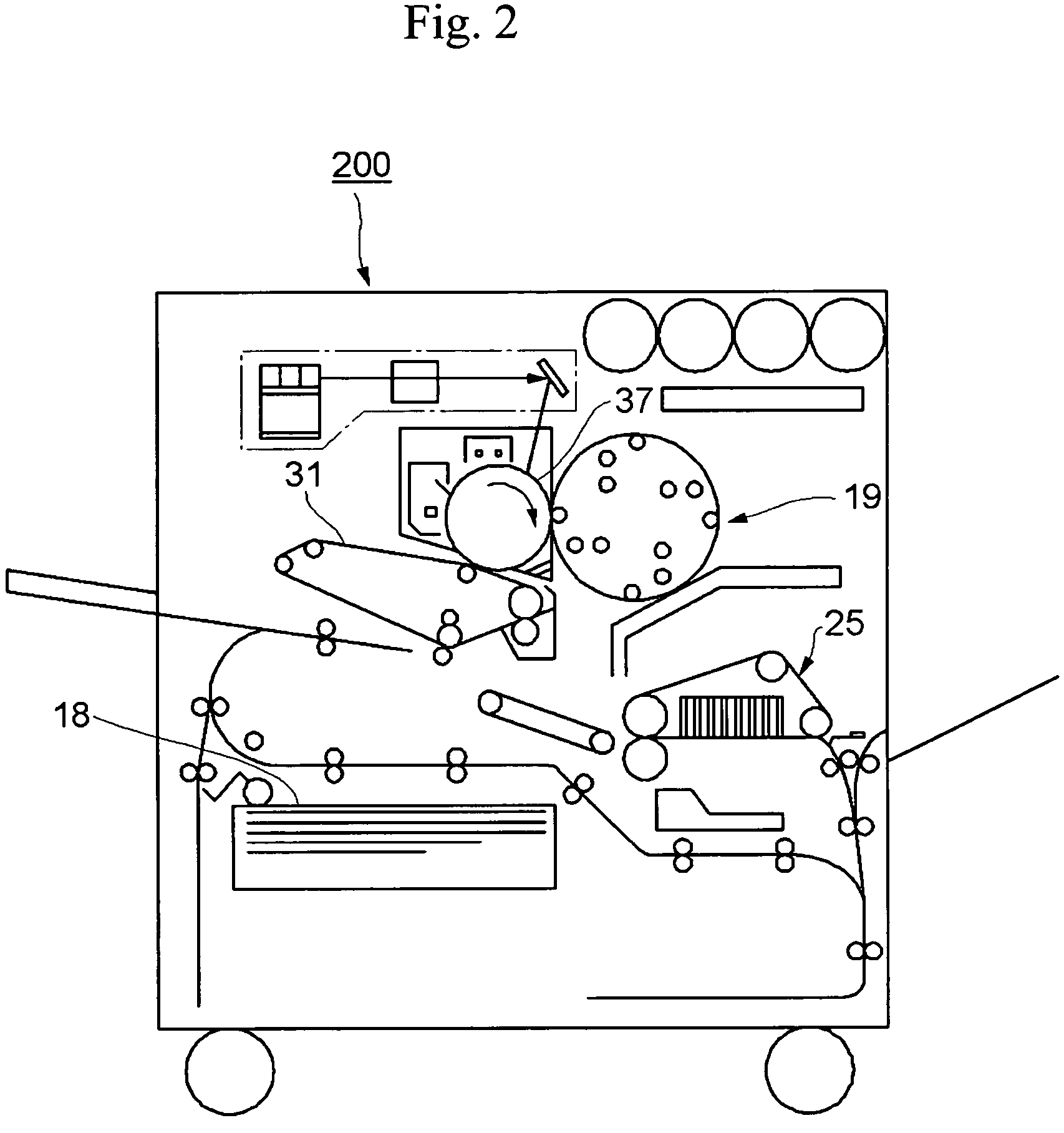 Electrophotographic image receiving sheet and method of forming electrophotographic image