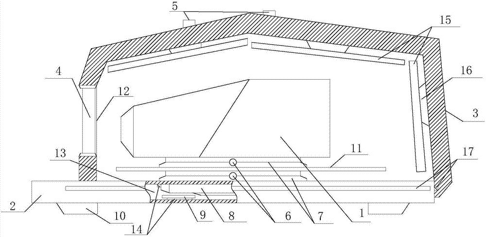 Intelligent automobile lamp for efficiently and automatically driving automobile