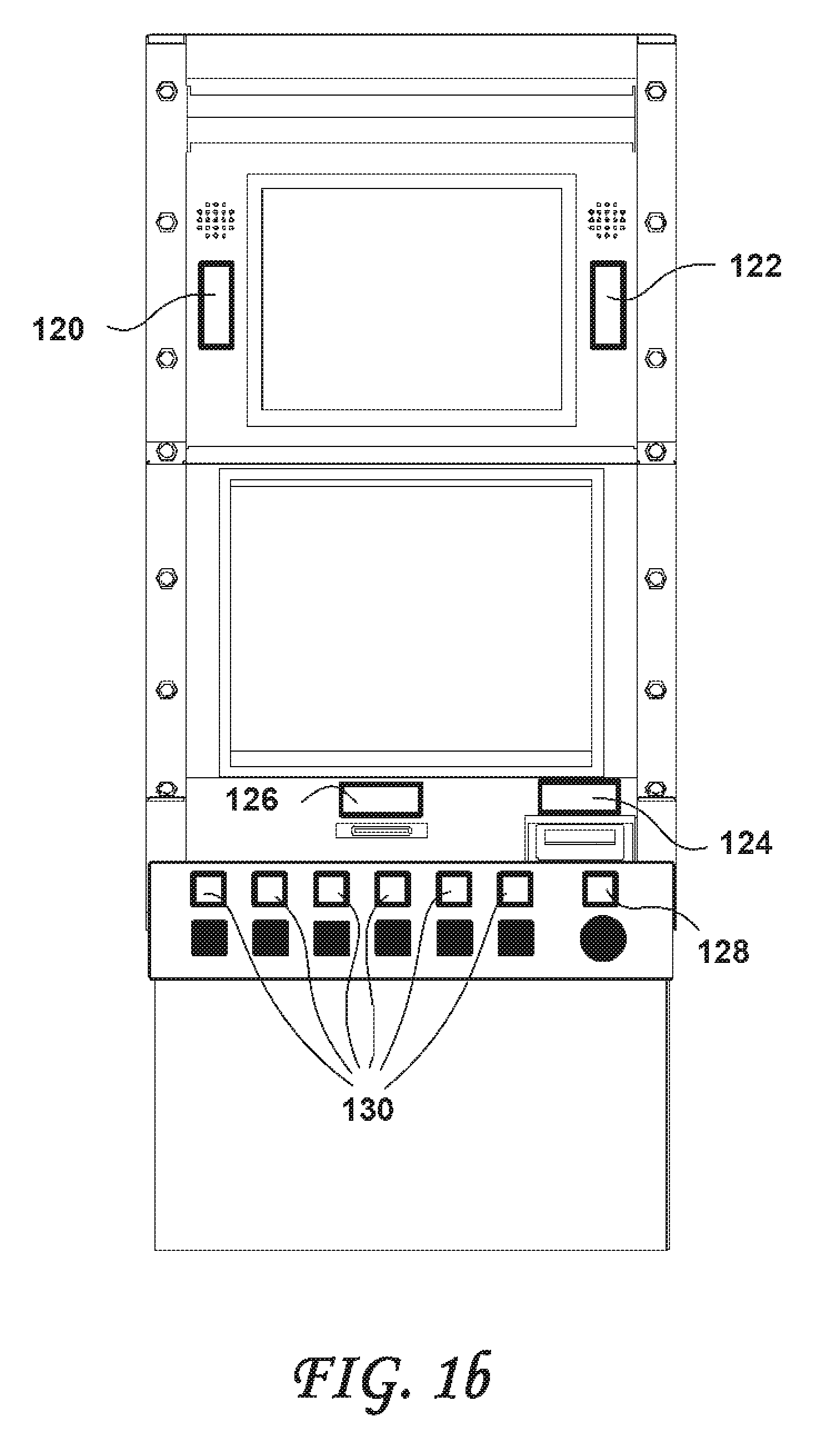 Methods and regulated gaming machines configured for service oriented smart display buttons