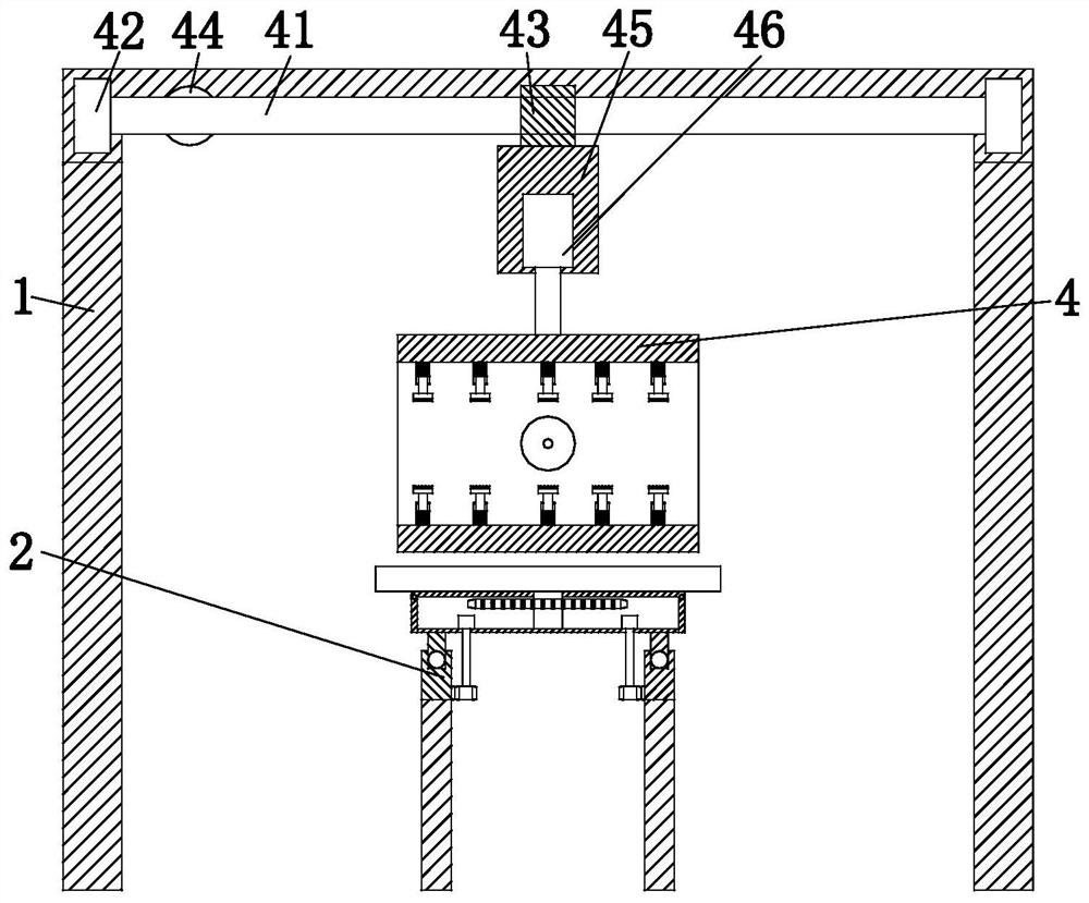 Fabricated concrete prefabricated wall manufacturing and machining machine and machining process