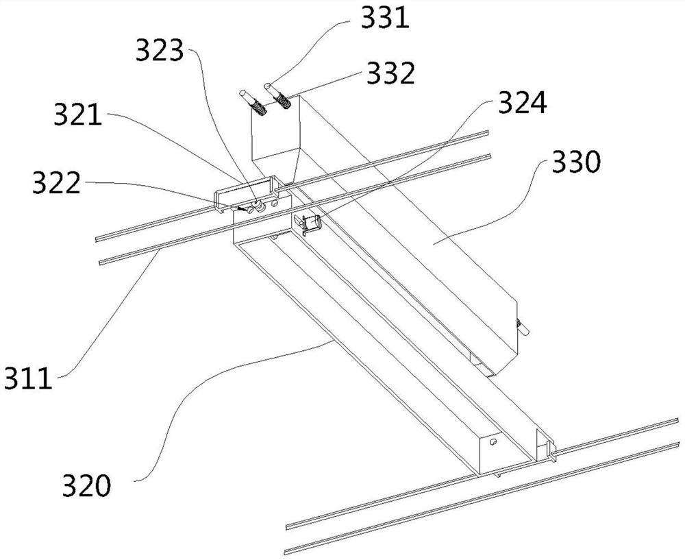 Automatic spreading machine