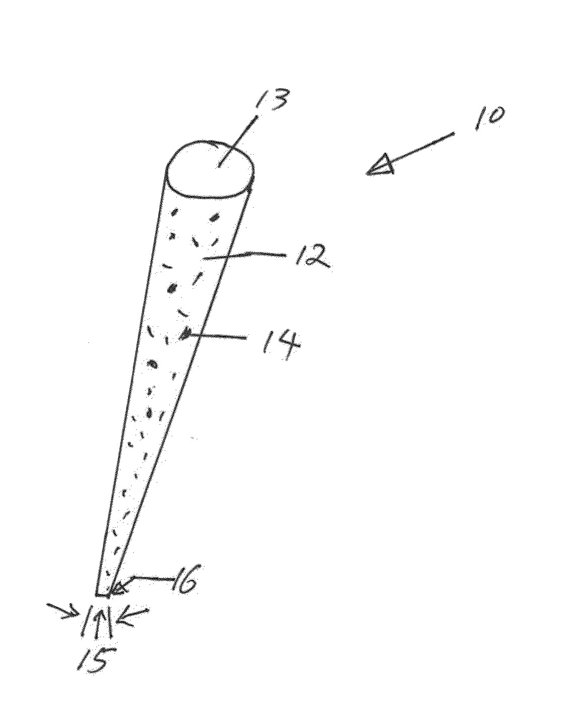 Dental root canal filling material having improved thermal conductive characteristics