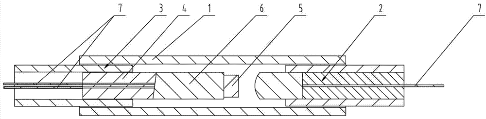 All-ceramic wavelength division multiplexer and production method thereof