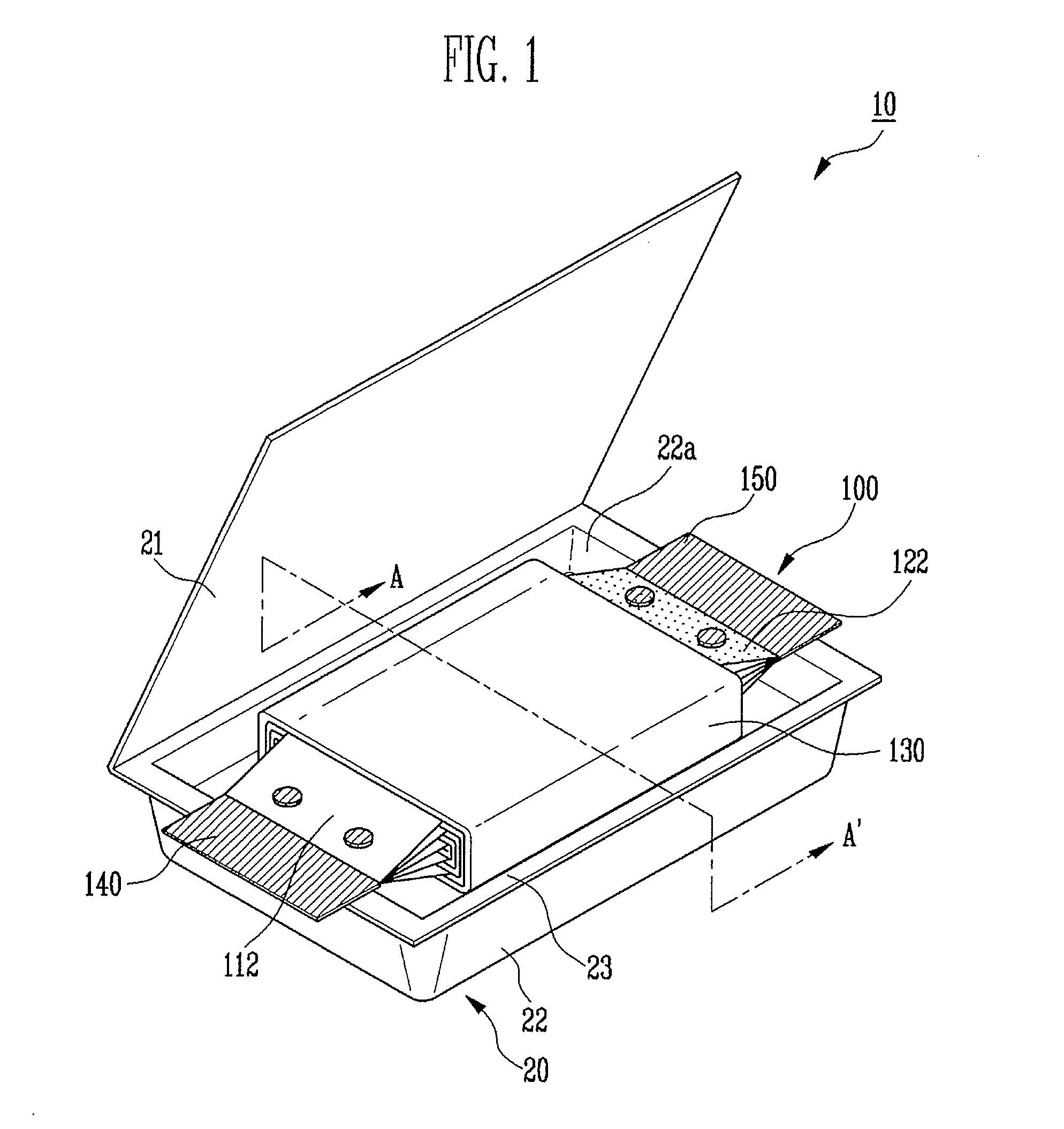 Electrode assembly and secondary battery using the same