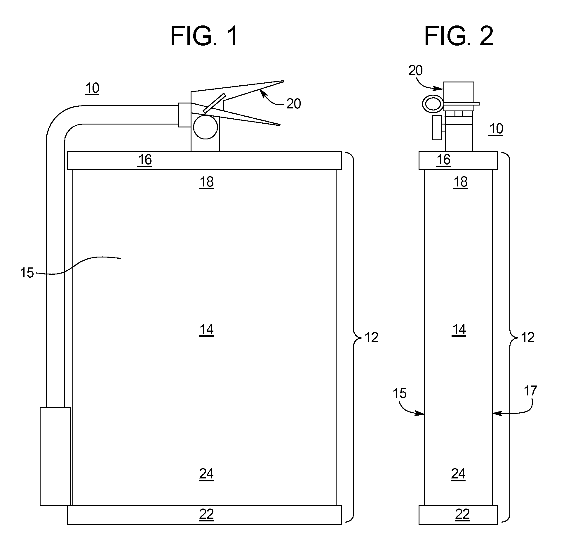 Regulatory compliant fire extinguisher