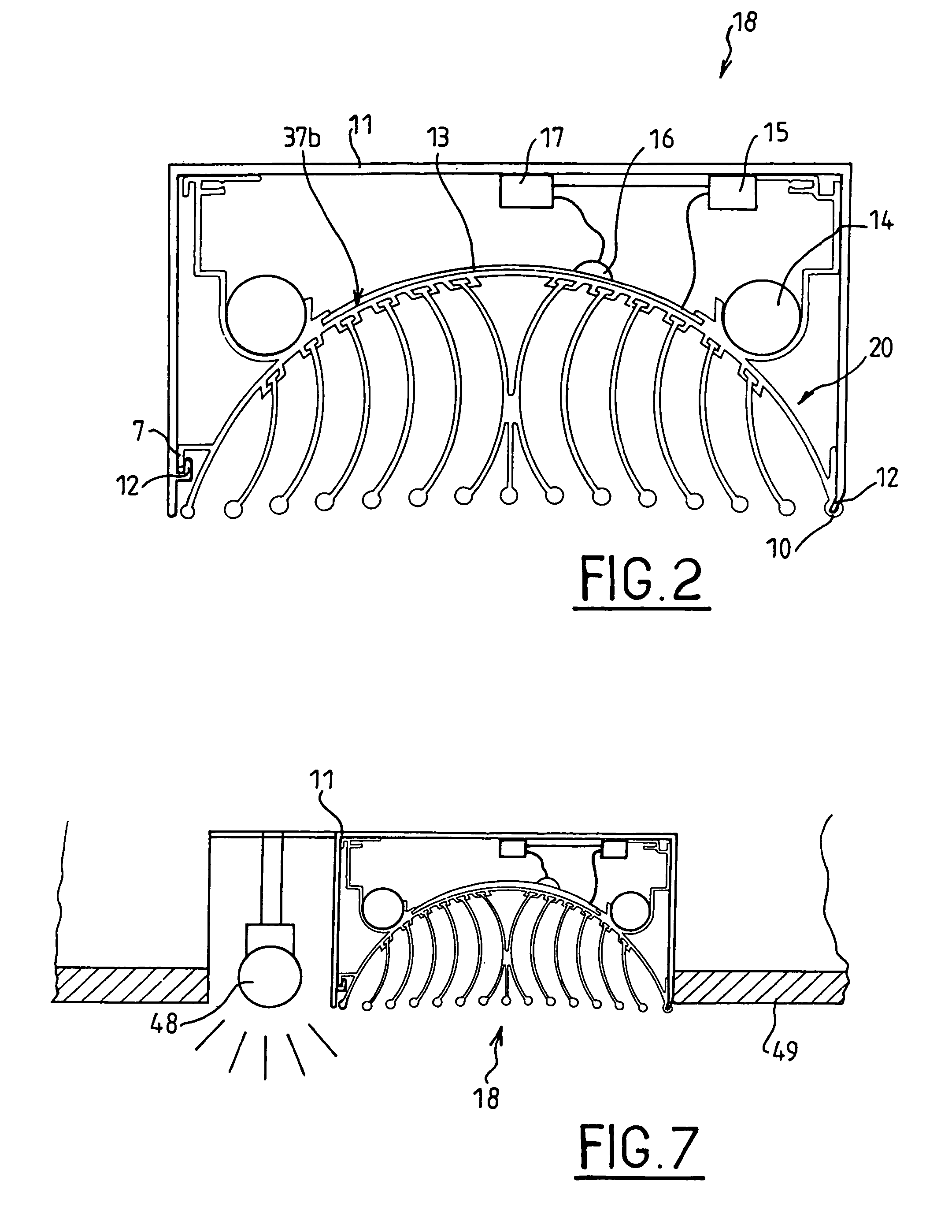 Temperature exchanging element made by extrusion, and its applications