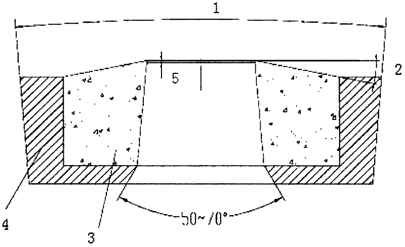 Method for performing surface peeling processing to superconducting composite bar